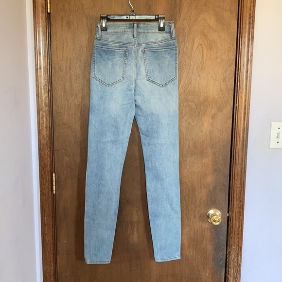 So Skinny jean High rise backed distressed jean with stretch & lycra size 1 / 25 - Picture 15 of 17